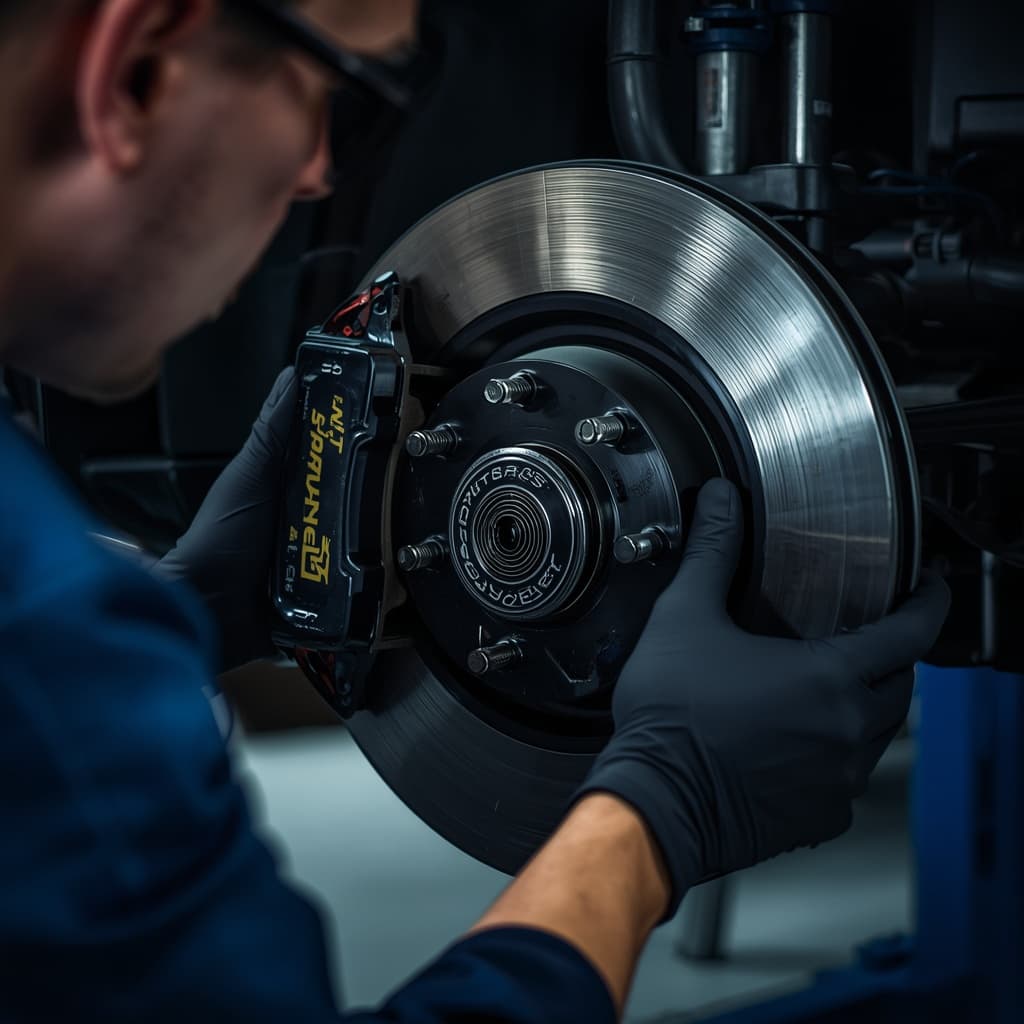 Brake & Rotor Replacement Mobile Mechanic Melbourne Image 1