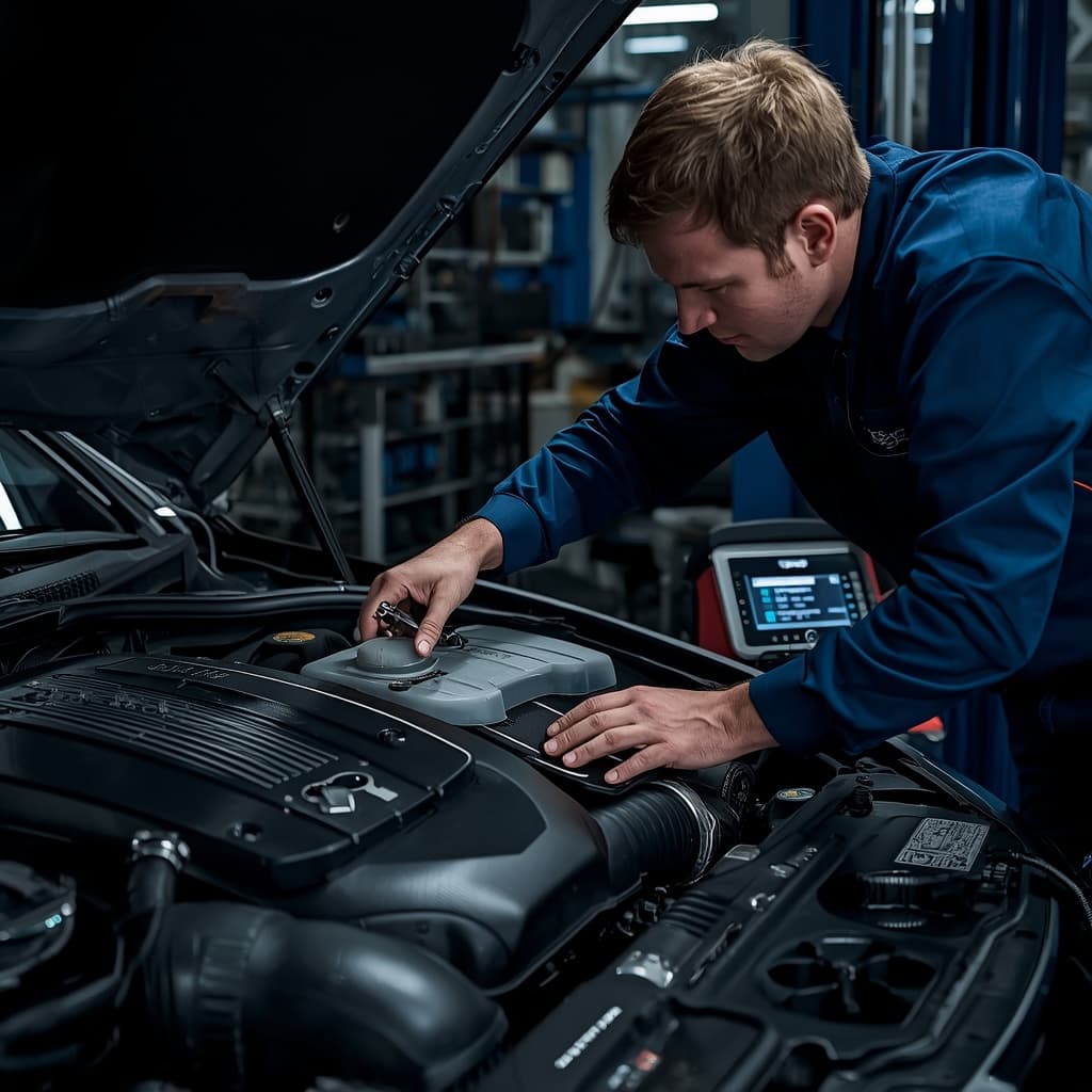 Coolant Reservoir Replacement Mobile Mechanic Melbourne Image 1