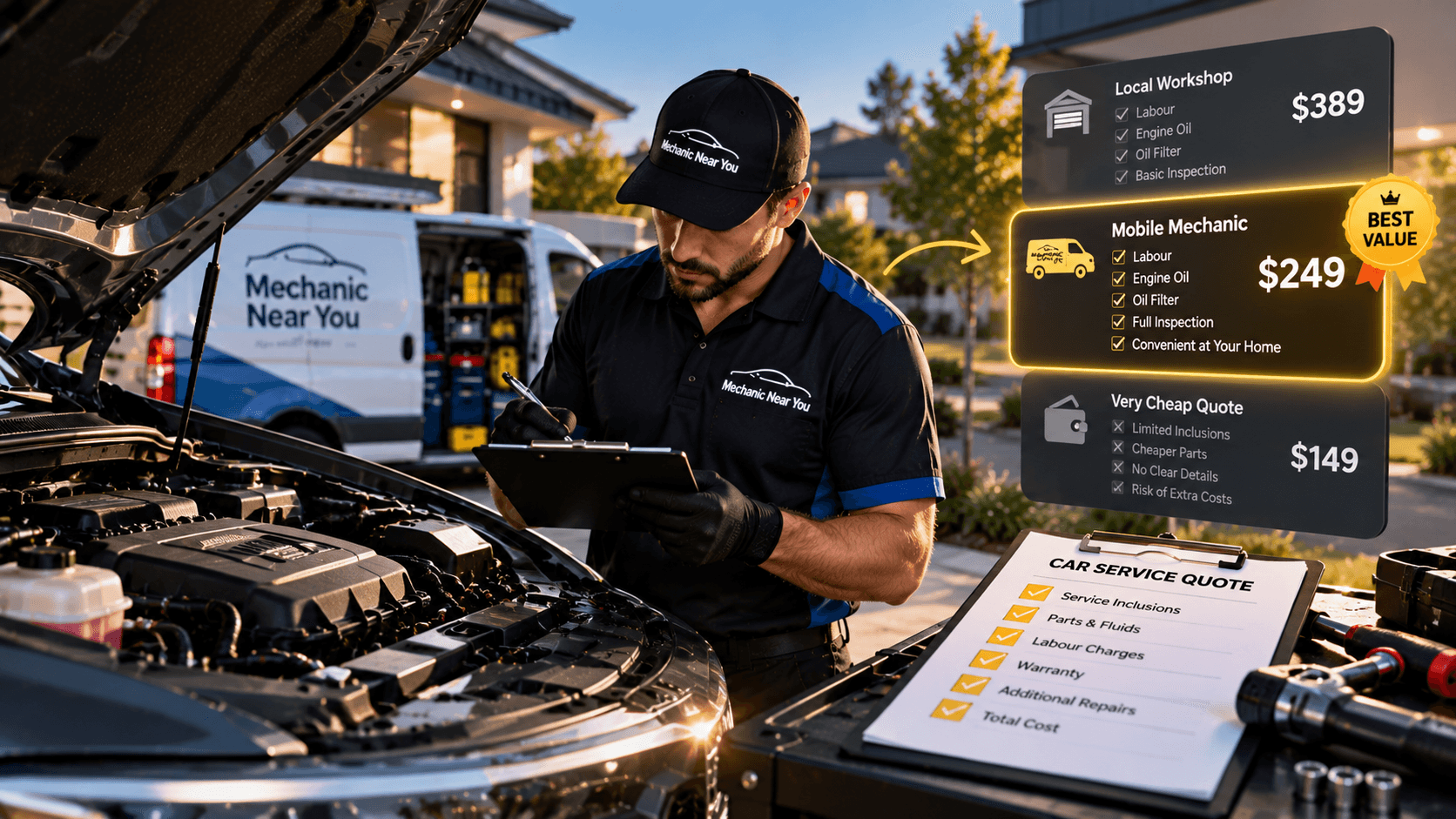 How to Get an Accurate Car Service Quote (and Spot a Lowball One) | Mechanic Near You Melbourne